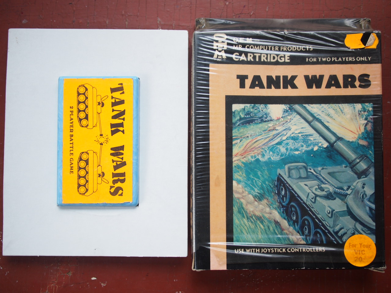 Tank Wars OEM/Mr.Computer Products (complete in box) nice blue