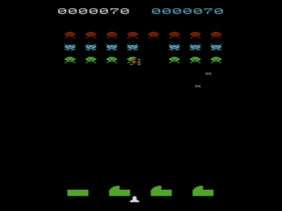 A screenshot of Alien Invasion game