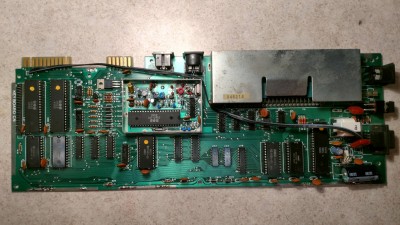 VIC 20 Cost Reduced Motherboard Front