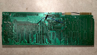 VIC 20 Cost Reduced Motherboard Back